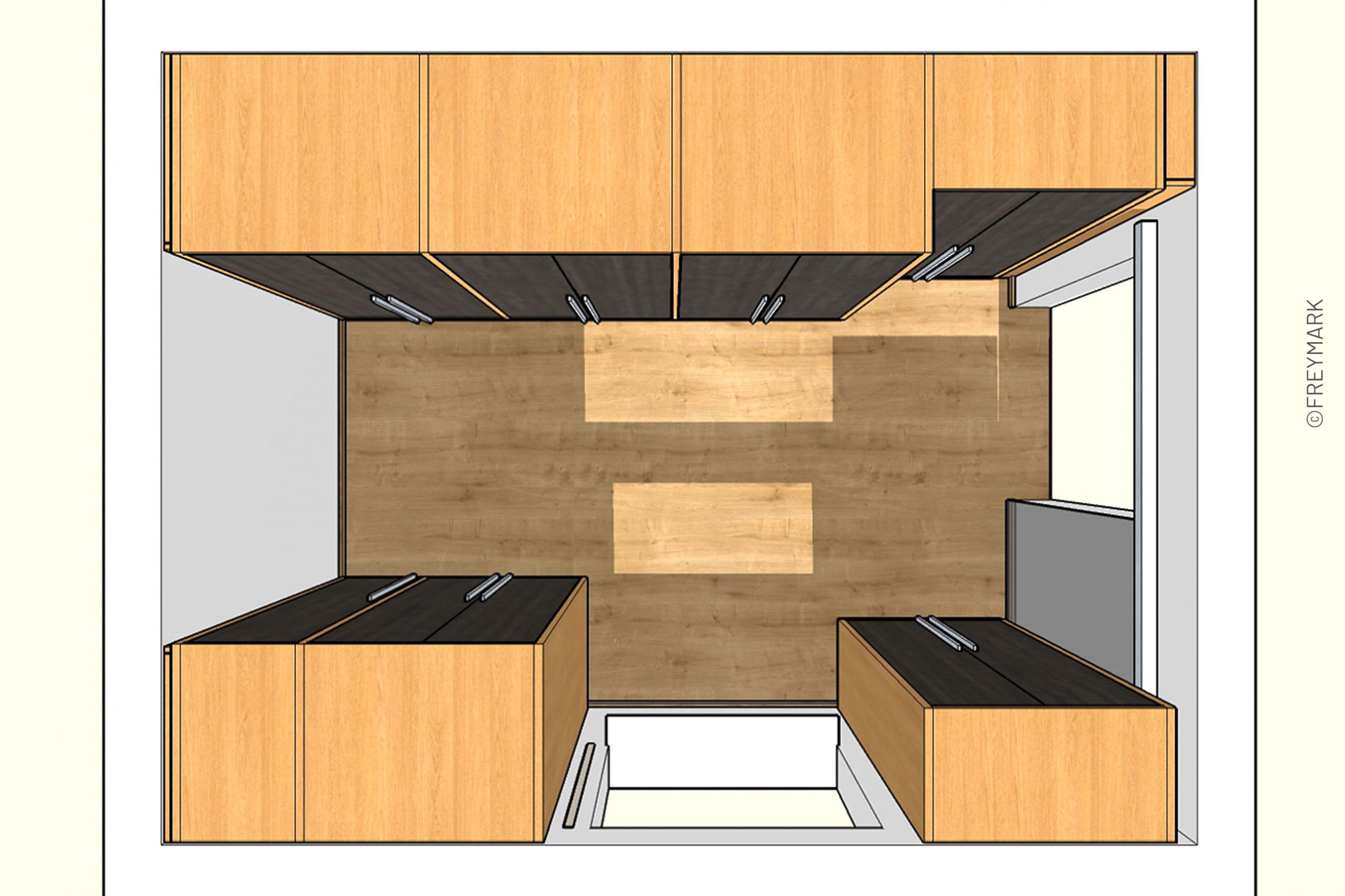 Schreinerei Freymark Freiburg Ankleidezimmer, Kleiderschrank, Entwurf
