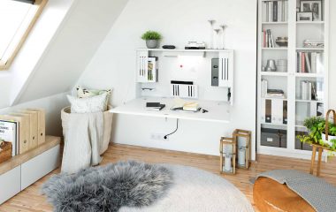 Praktischer Arbeitsplatz zu Hause aus der Schreinerei Freymark Freiburg