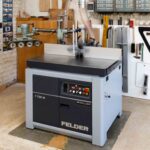 Neue Maschine in der Schreinerei Freymark: Tischfräse Felder F700M