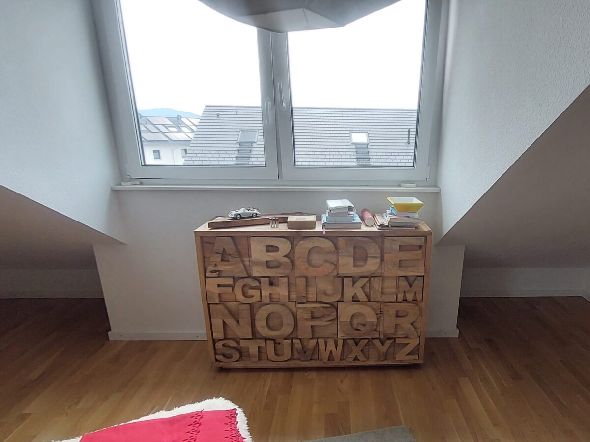 So sah der Raum aus, bevor die Schreiner kamen