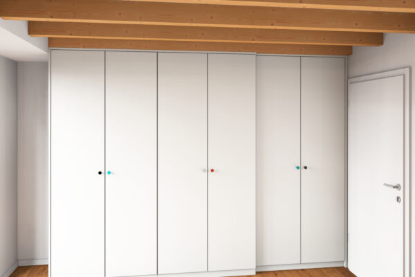Schlafzimmerschrank vom Schreiner in Freiburg - Zeichnung Entwurf